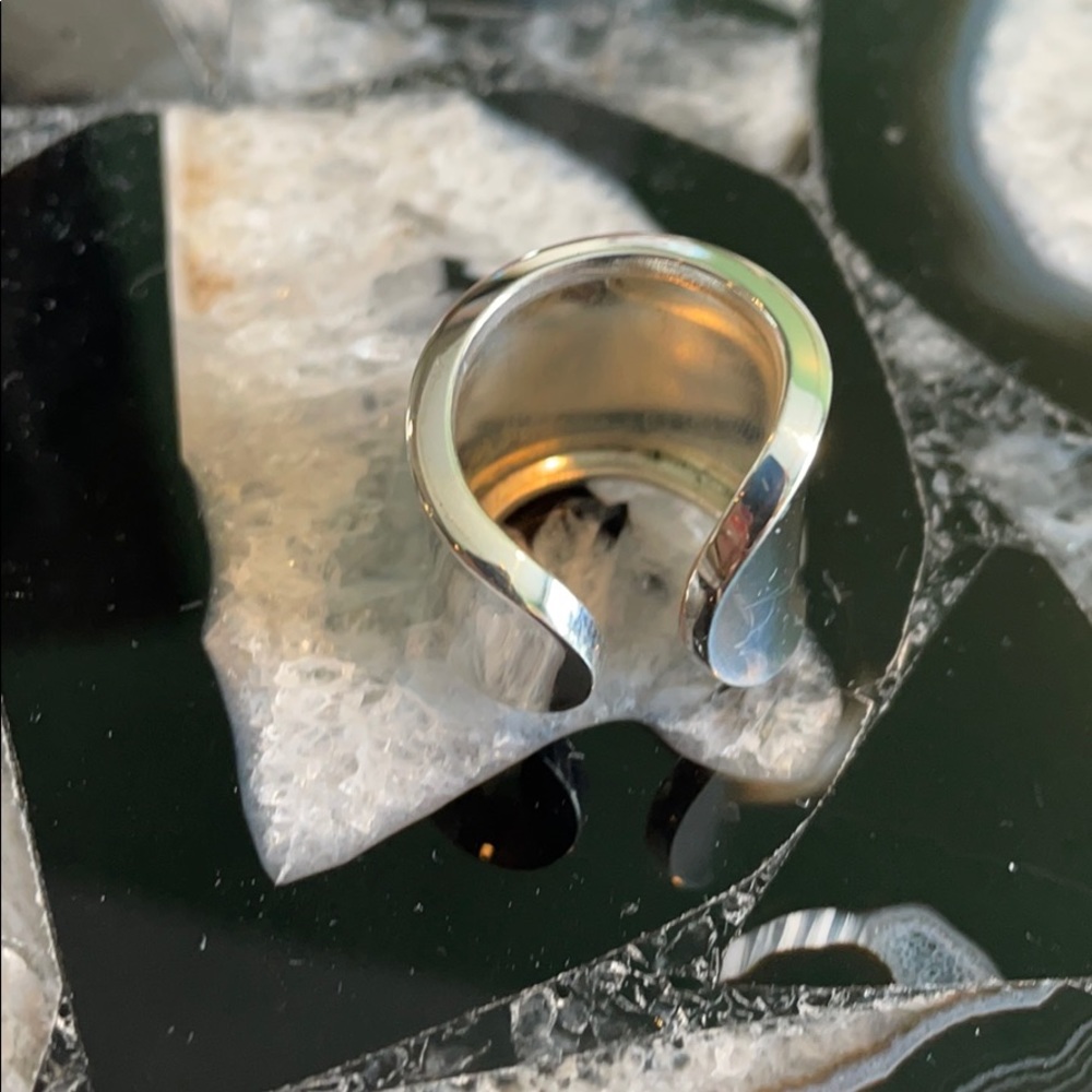 Sterling Silver Large Statement Ring - image 4